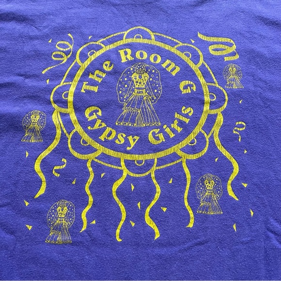 Vintage 90s Gypsy Girls Magic Purple T Shirt 
Size L 
22X28.5 - Picture 6 of 11